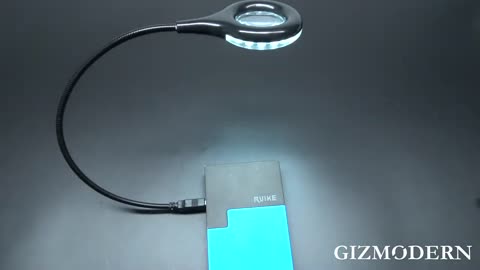 See Well with USB LED Gooseneck Magnifying Lamp