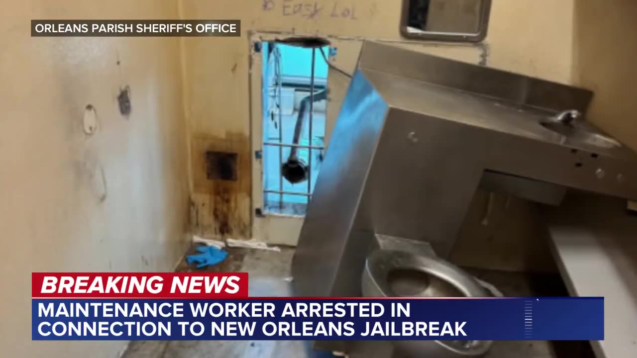 New Orleans jail employee arrested, accused of helping 10 inmates escape - ABC News