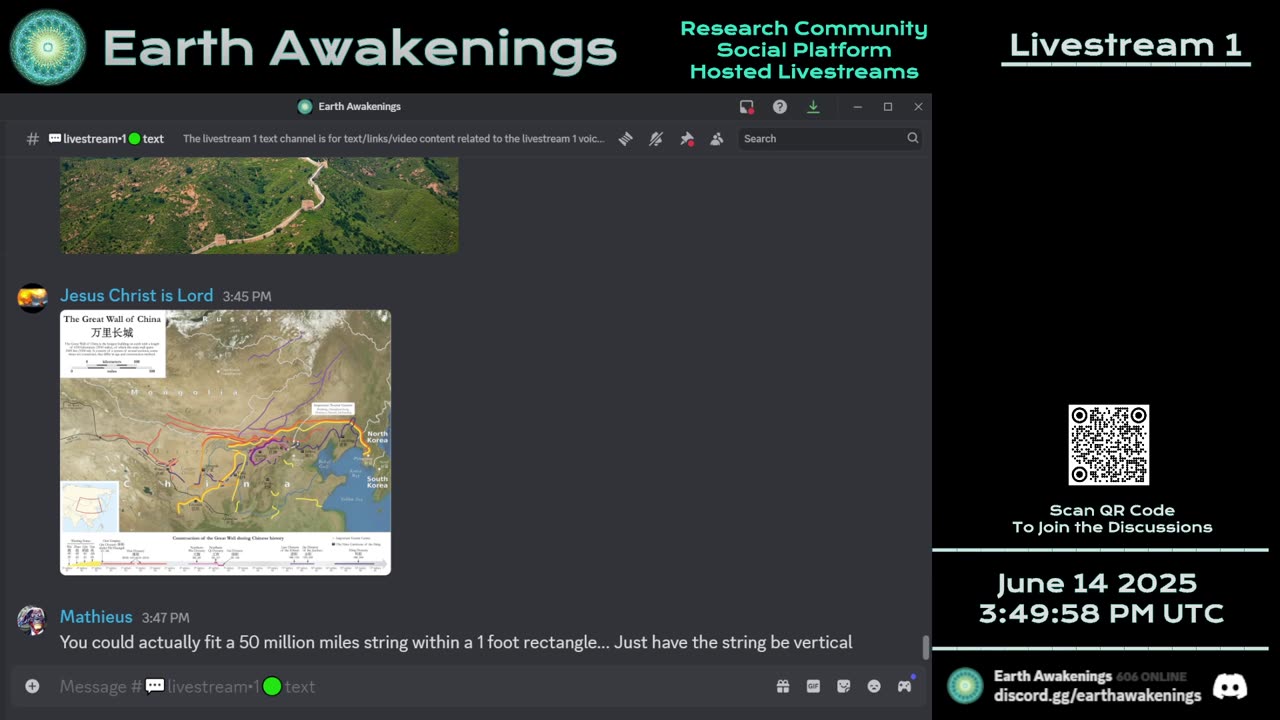 Earth Awakenings - Livestream 1 - #3229