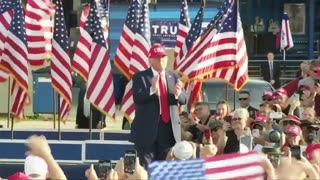 Trump Makes Incredible Entrance At Iowa State Fair To Kick Off Nation's 250th Birthday Year