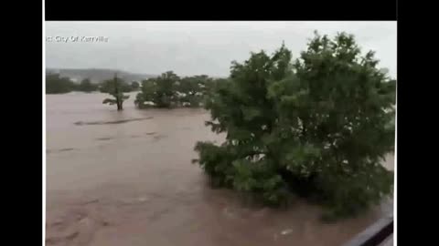 Kerrville Texas Flood Before and After July 2025