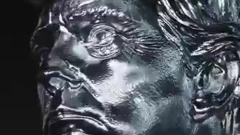 President Trump Comments on the Most Impressive Machine-Crafted Sculpture Bust.