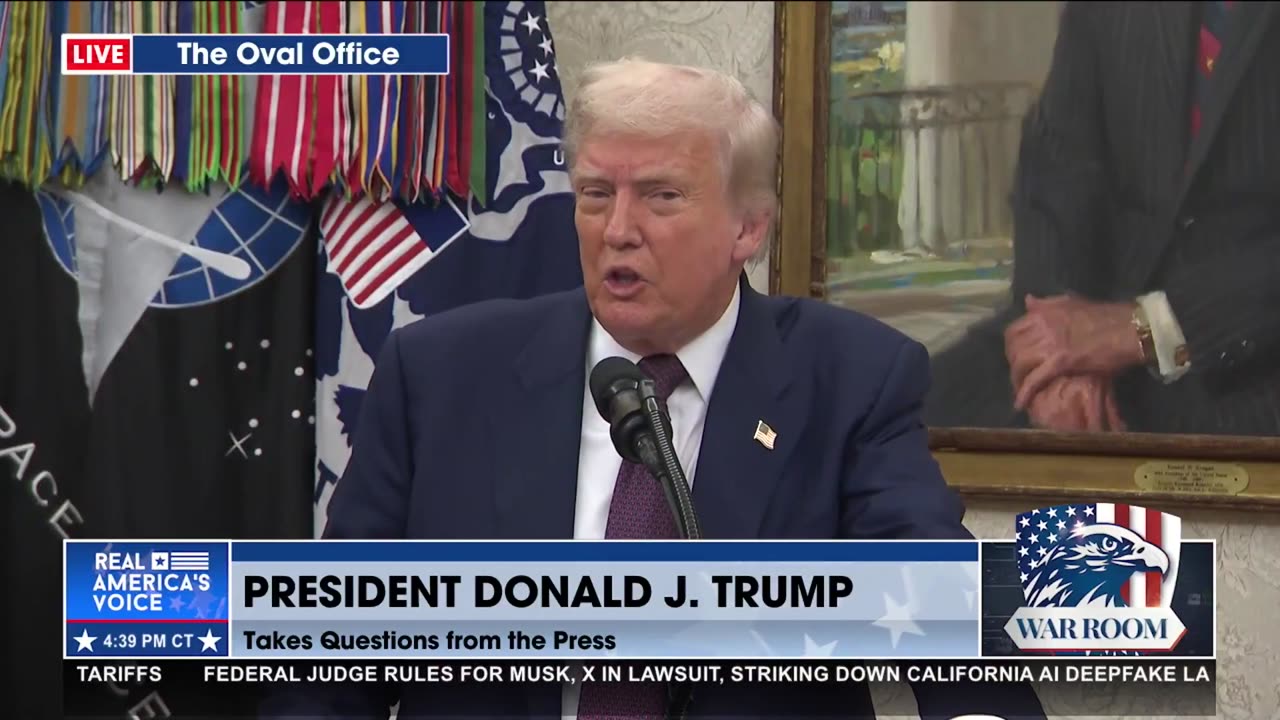 TRUMP FEELS AN OBLIGATION TO END THE WAR IN UKRAINE