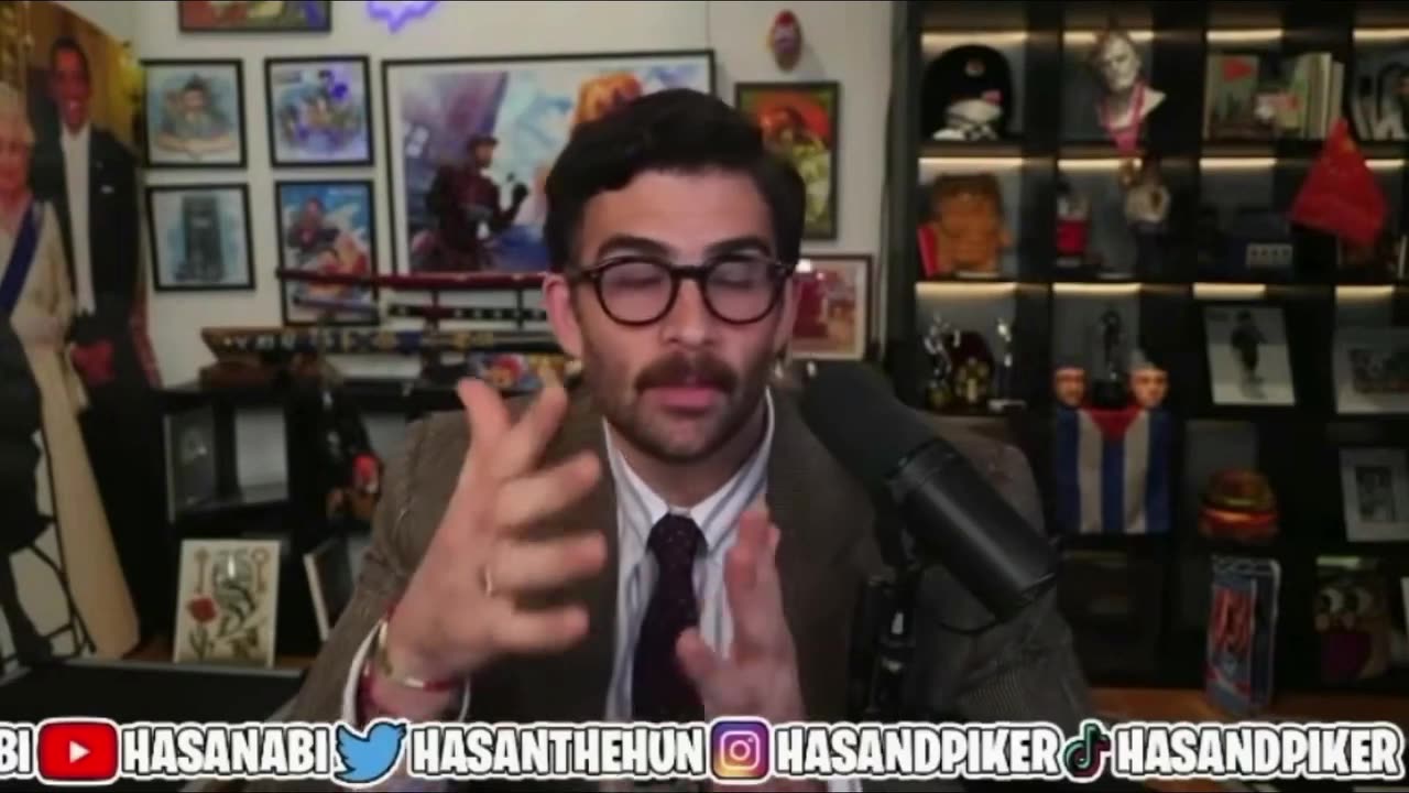 If this doesn't end up in a massive lawsuit against communist Hasan Piker,