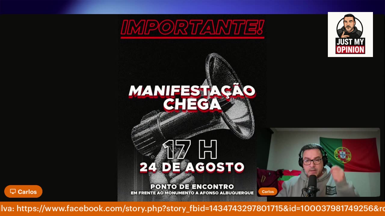 Não Param - Extrema Esquerda Continua a Querer Silenciar André Ventura! Não Vão Conseguir.