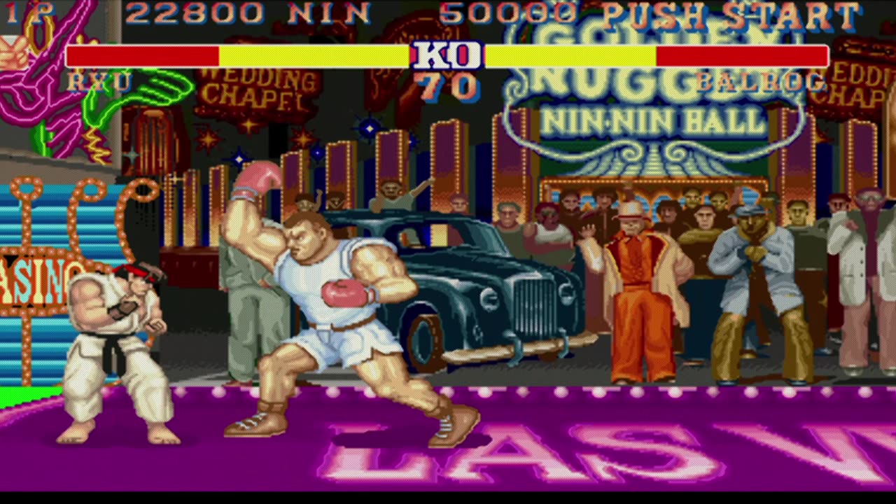 Ryu vs Balrog
