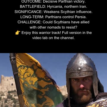 Scythians vs. Parthians 120 BC Battle of Hyrcania #PersianFrontier