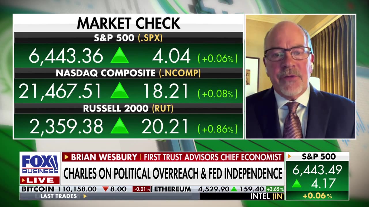 The chief economist claims that the Fed is to responsible for this.