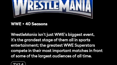 Wrestlemania