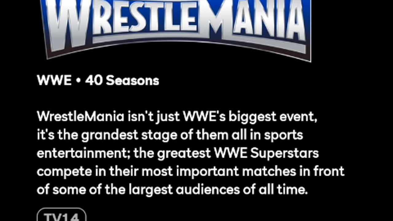 Wrestlemania