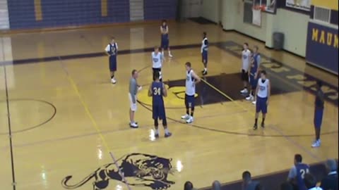 Coach Charlie Ernst: U. of Findlay Man-to-Man Defensive System