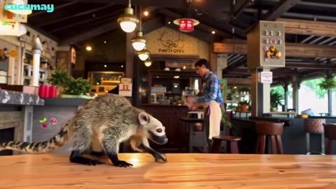Tarsius Becomes Coffee Barista