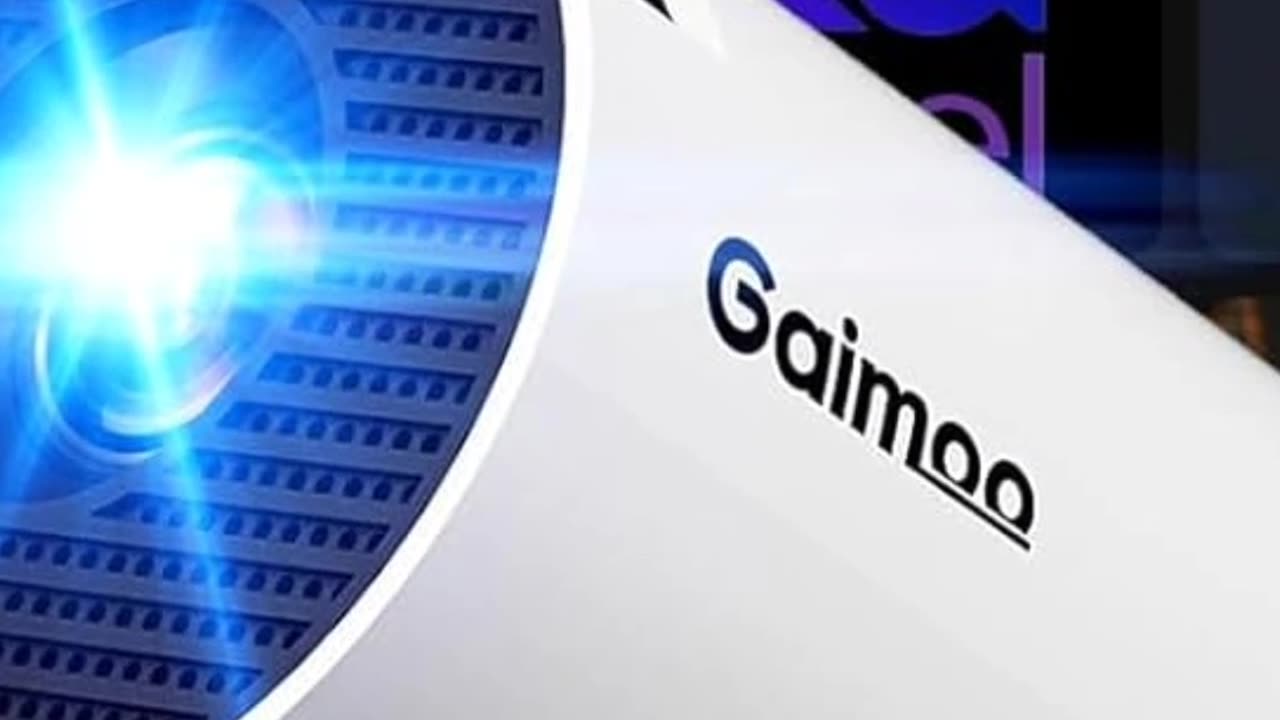 Mini Projector with WiFi and Bluetooth Built-in Apps Smart Projector Support 4k support