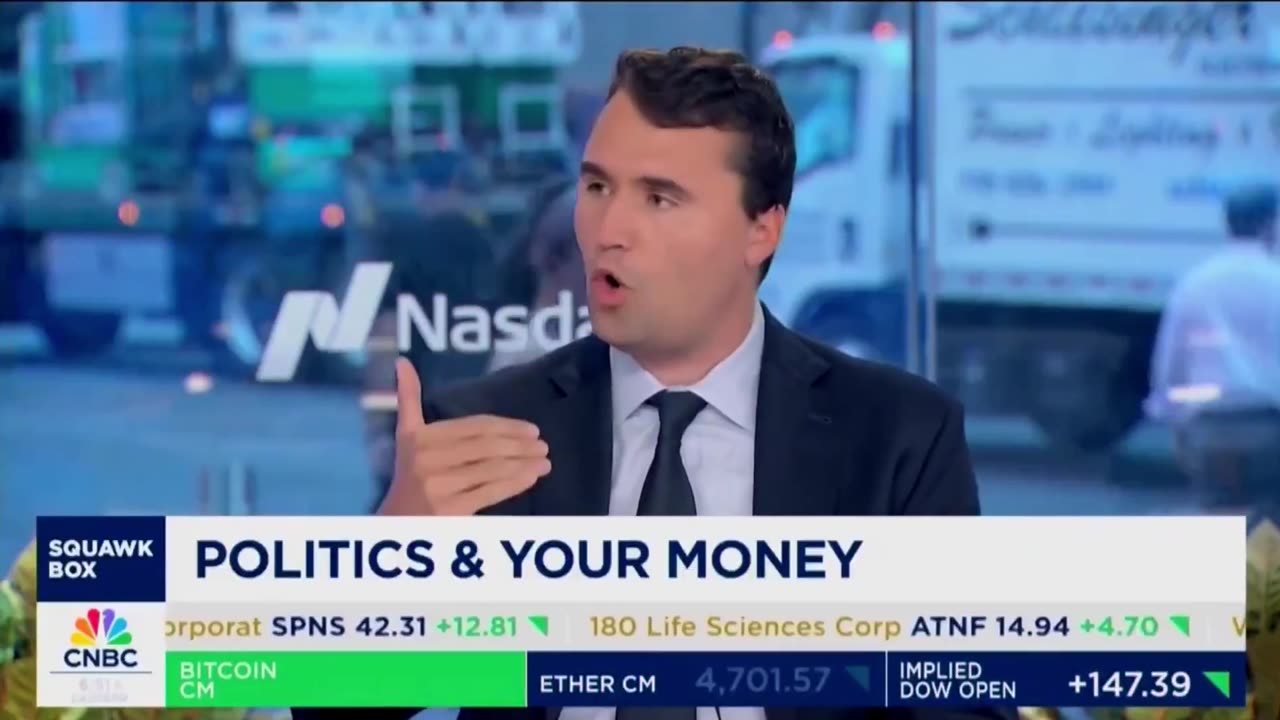 Charlie Kirk Atomizes the Elite Class on CNBC