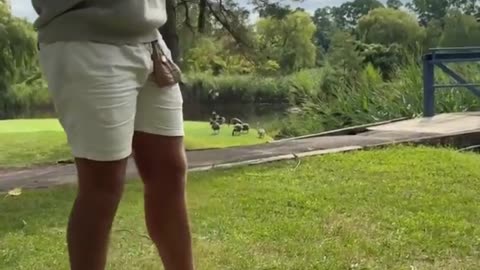 😂⛳ This Golf Shot is Unbelievable! | FunFM