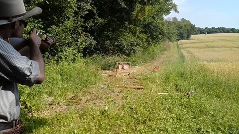 Cowboy action plinking!