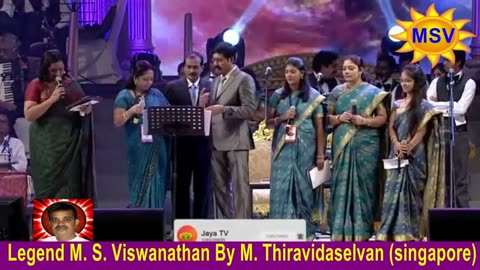Legend M. S. Viswanathan By M. Thiravidaselvan (singapore) Vol 98
