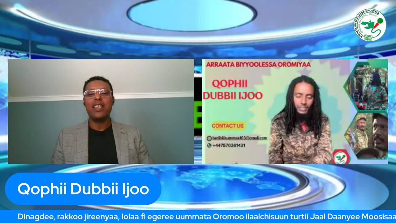 Qophii Dubbii Ijoo ONM-ABO Adoolessa 2-2025 itti dhiyaadhaa!