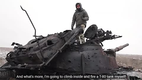 Russia's T80 main battle tank