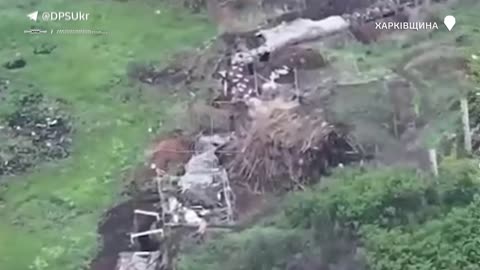 Border guards-artillerymen of the "Gart" brigade destroyed eight enemy dugouts