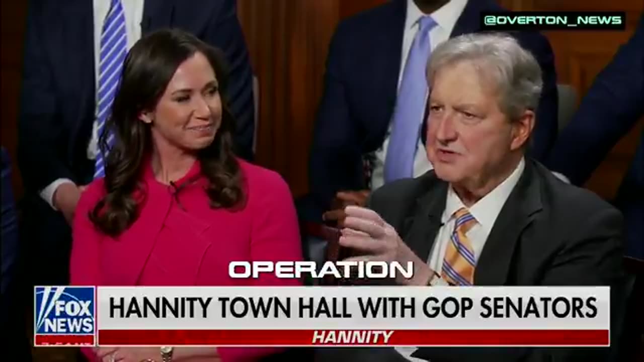 I think Senator John Kennedy has the best one-liner of the month