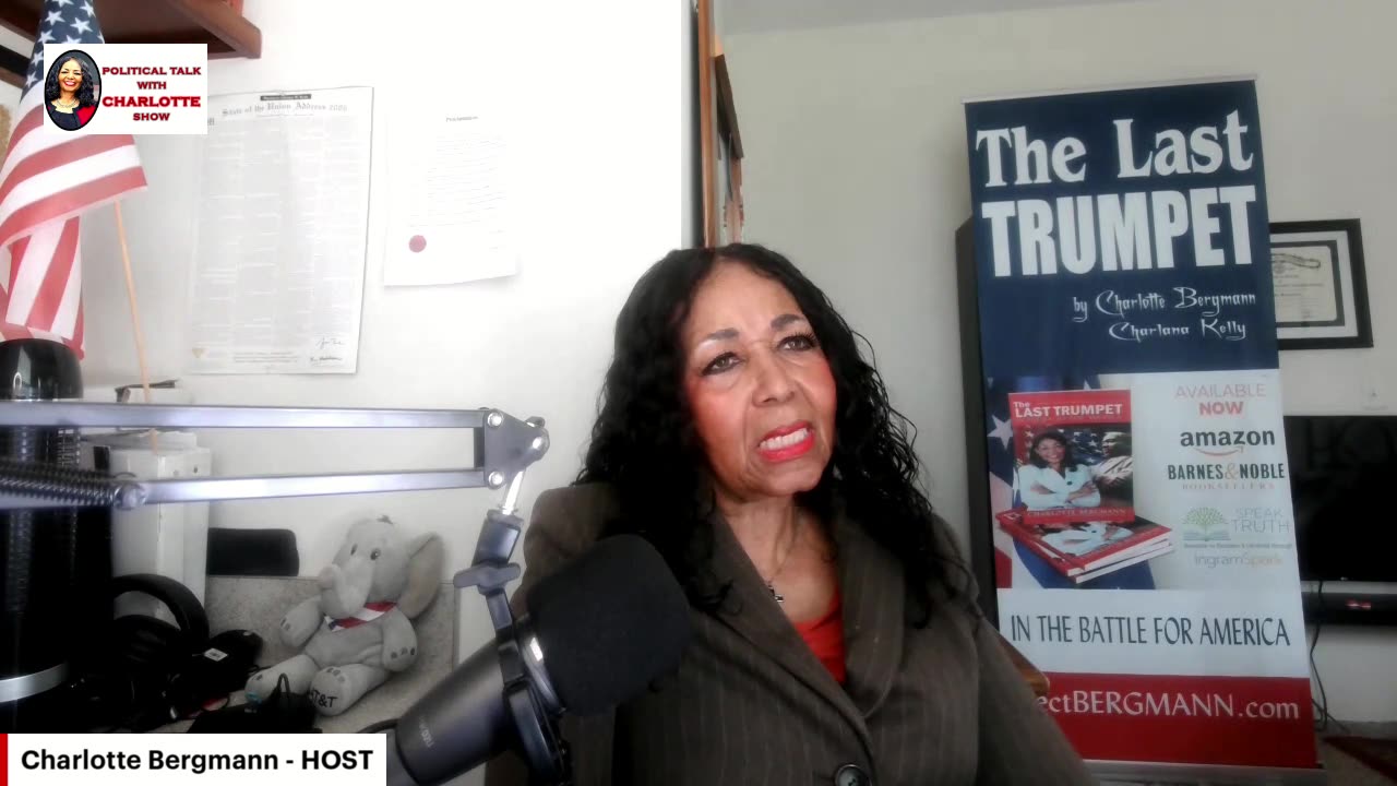 POLITICAL TALK WITH CHARLOTTE - JUDGE JOE BROWN - STRAIGHT TALK!