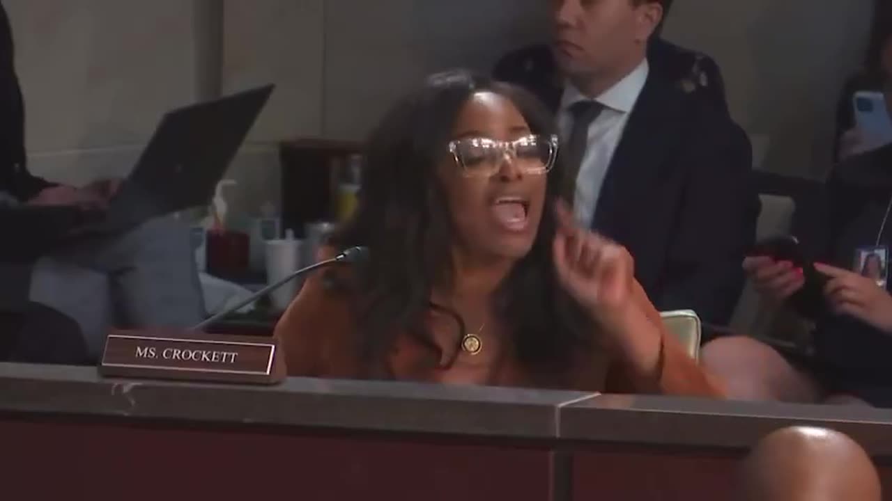 Democrat Rep. Jasmine Crockett goes on an unhinged