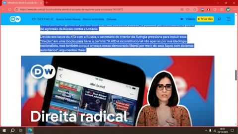 Ultradireita alemã é acusada de espionar para a Rússia.mp4