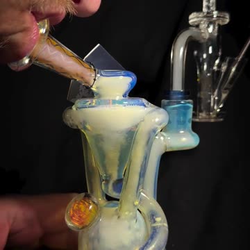 Phoenix Star Recycler Rig with Showerhead Perc Unboxing Review #710 #dabbingvideo