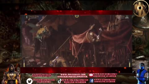 Scorpion Mortal Kombat 11 Tower 1 With Overlay #twitch #mortalkombat11