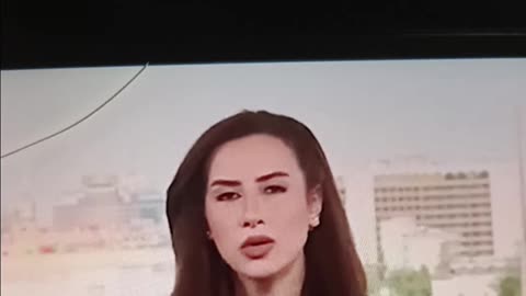 Reporter runs as Syria gets attacked