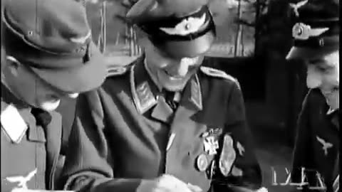 German Newsreels- JG 26, Rommel, Night Fighters, Panzers & more - 1944