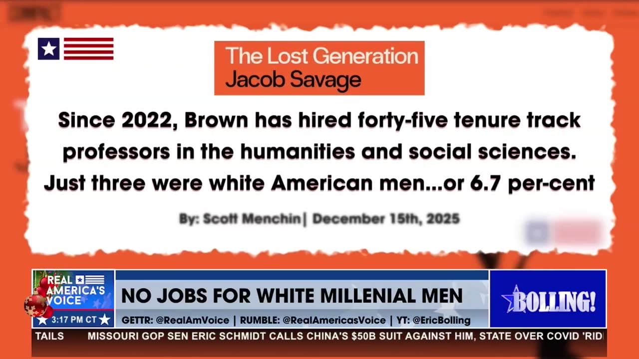 DEI IN THE WORKPLACE: NO JOBS FOR MILLENNIAL WHITE MEN?