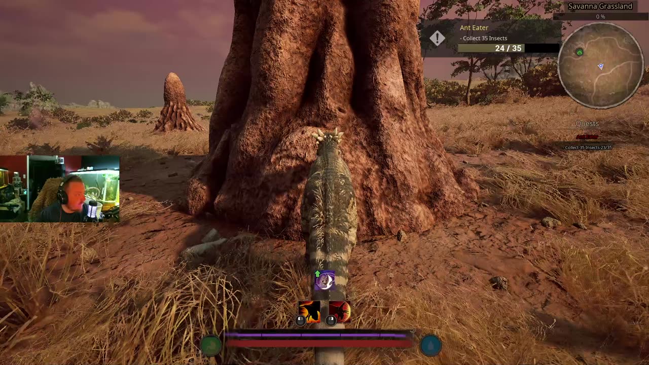 Playing Path of Titans for a little while before going to bed