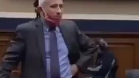 ARREST this LIAR. Dr. Fauci just said that masks ...