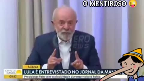 ALÉM DE SER LADRÃO É MENTIROSO E, O MAIOR MENTIROSO DO PLANETA 🤪