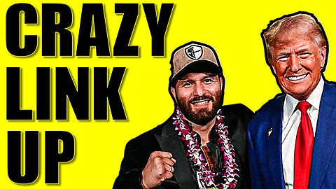 JORGE MASVIDAL x DONALD TRUMP – WHITE HOUSE FIGHT TALKS?!