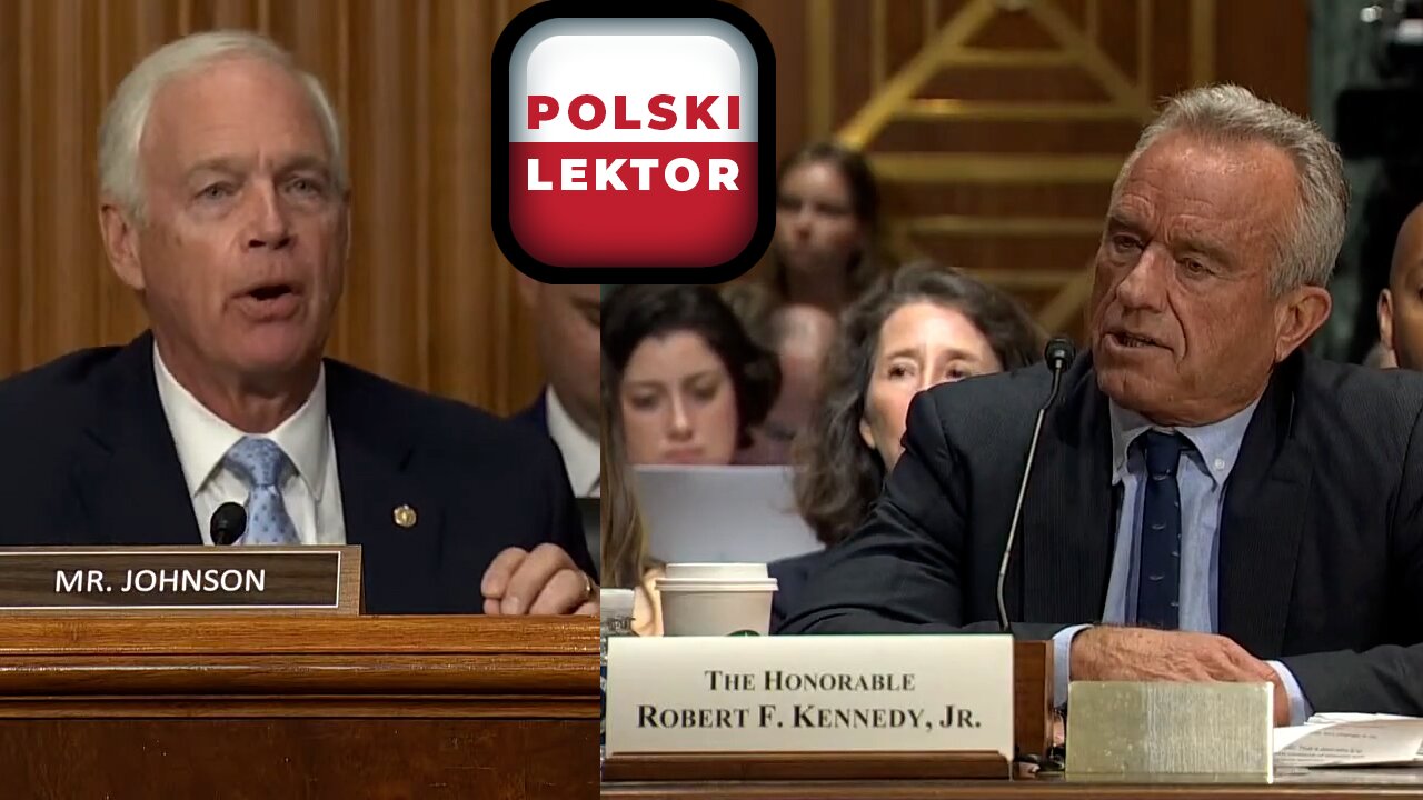 Senator Ron Johnson udziela ZDECYDOWANEGO poparcia dla RFK Jr. w Seacie USA | Polski lektor