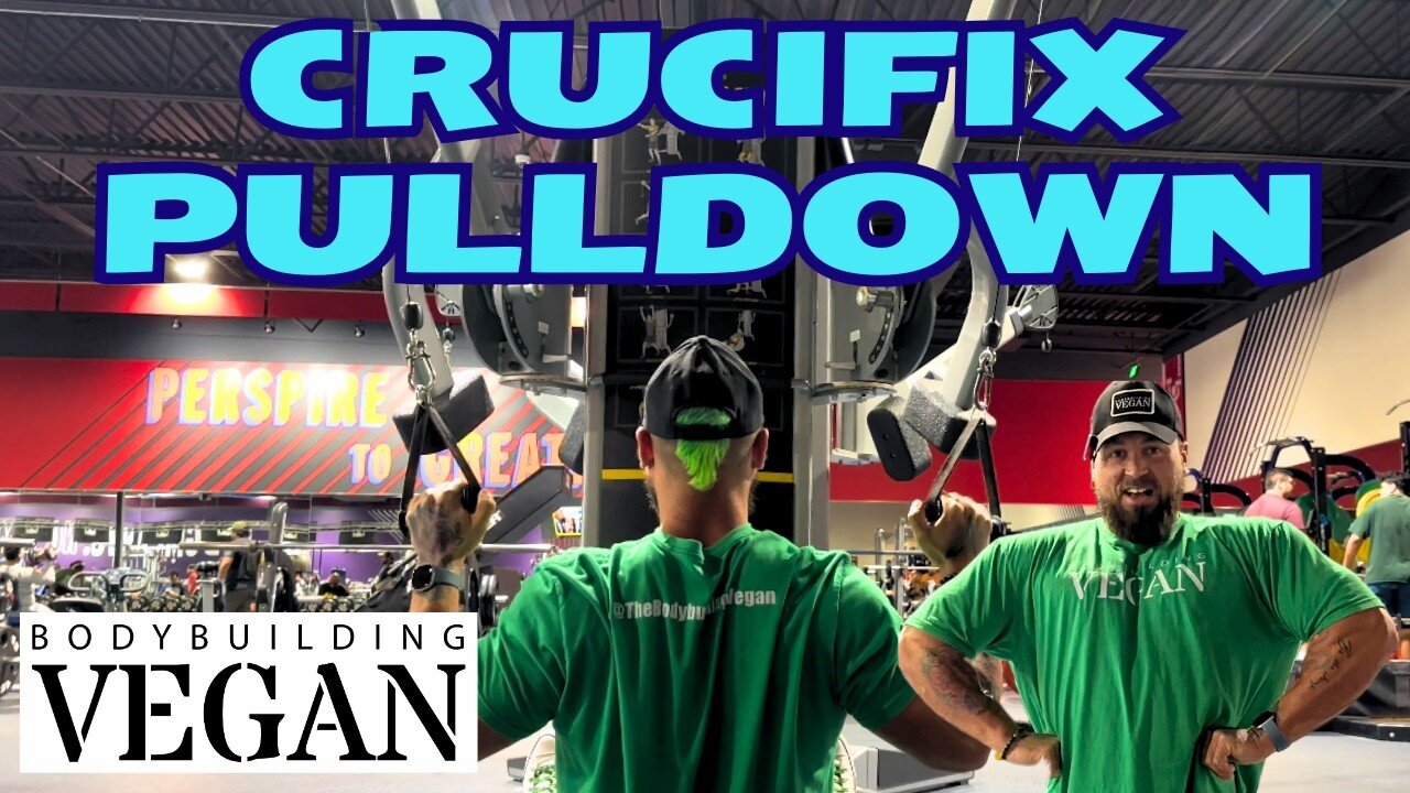How to Build a MASSIVE Back Using Dual Cable Cross Machine - Crucifix Pulldown Tutorial