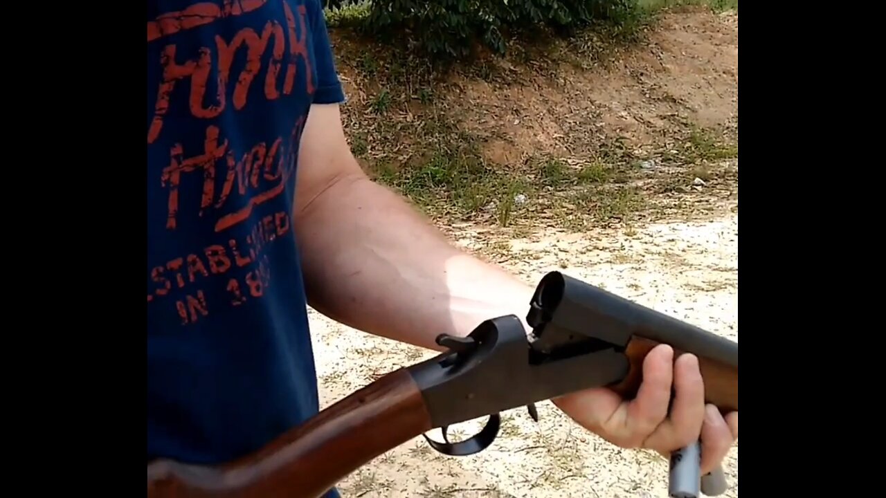 Fun with a 12 gauge single shot.