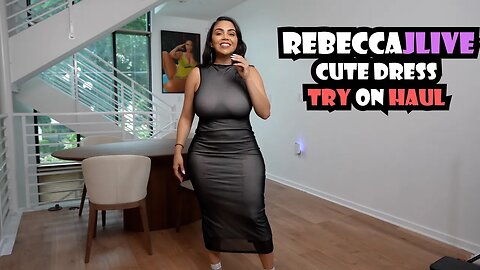 Tight Cute Dress Try on Haul!!