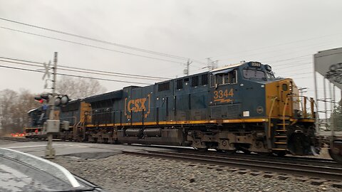Last Catch of the day is a CSX Tanker Train