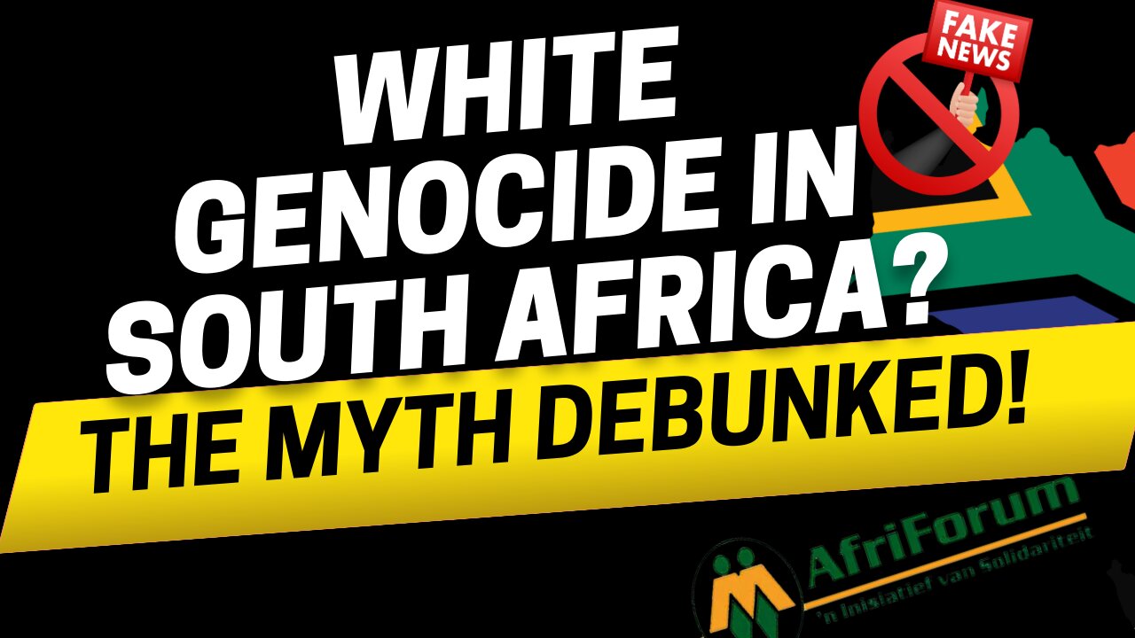 There Is NO White Genocide in South Africa! The Shocking Truth!