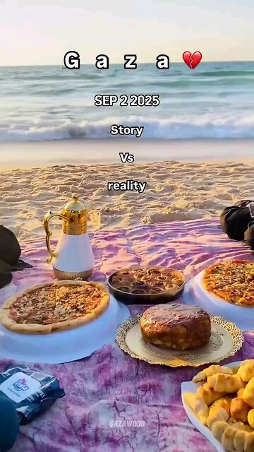 Gazan family takes a ‘FAMINE BREAK’ in a lifestyle that could spark Western envy