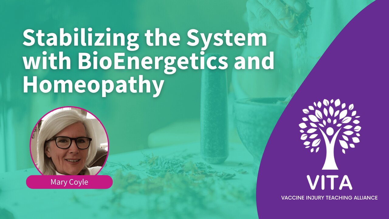 Homeopath Mary Coyle: Stabilizing the System with BioEnergetics and Homeopathy