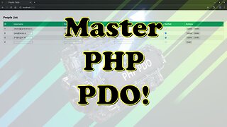 Master PHP PDO in 30 Minutes: Build a Custom CRUD MVC App with MariaDB