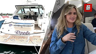 Boat where Manhattan designer Martha Nolan-O'Slatarra was found dead in Montauk