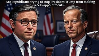 Are Republicans trying to stop Trump from making recess appointments? - AC Daily Show (Ep. 521)