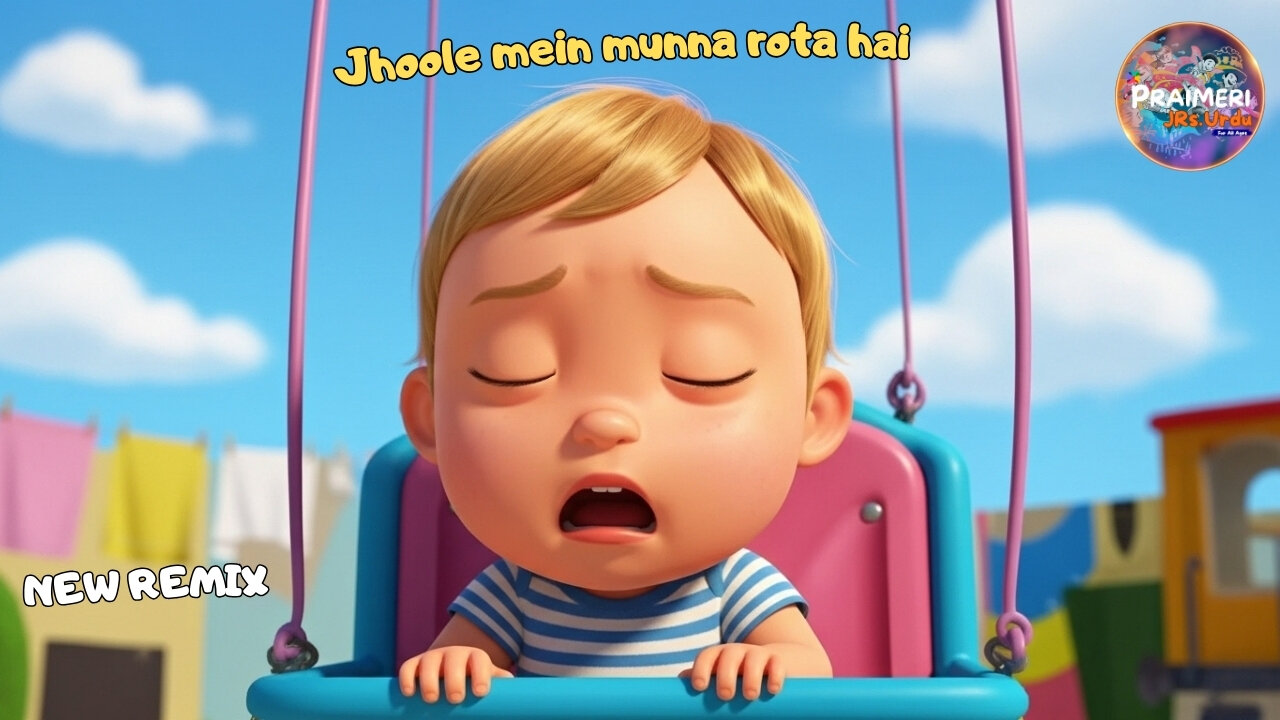 Jhoole mein munna rota hai | NEW REMIX | Kids New Nursery Rhyme and Song OUT NOW