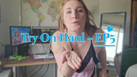 Amazing Transparent Lingerie | Try On Haul Episode - 5